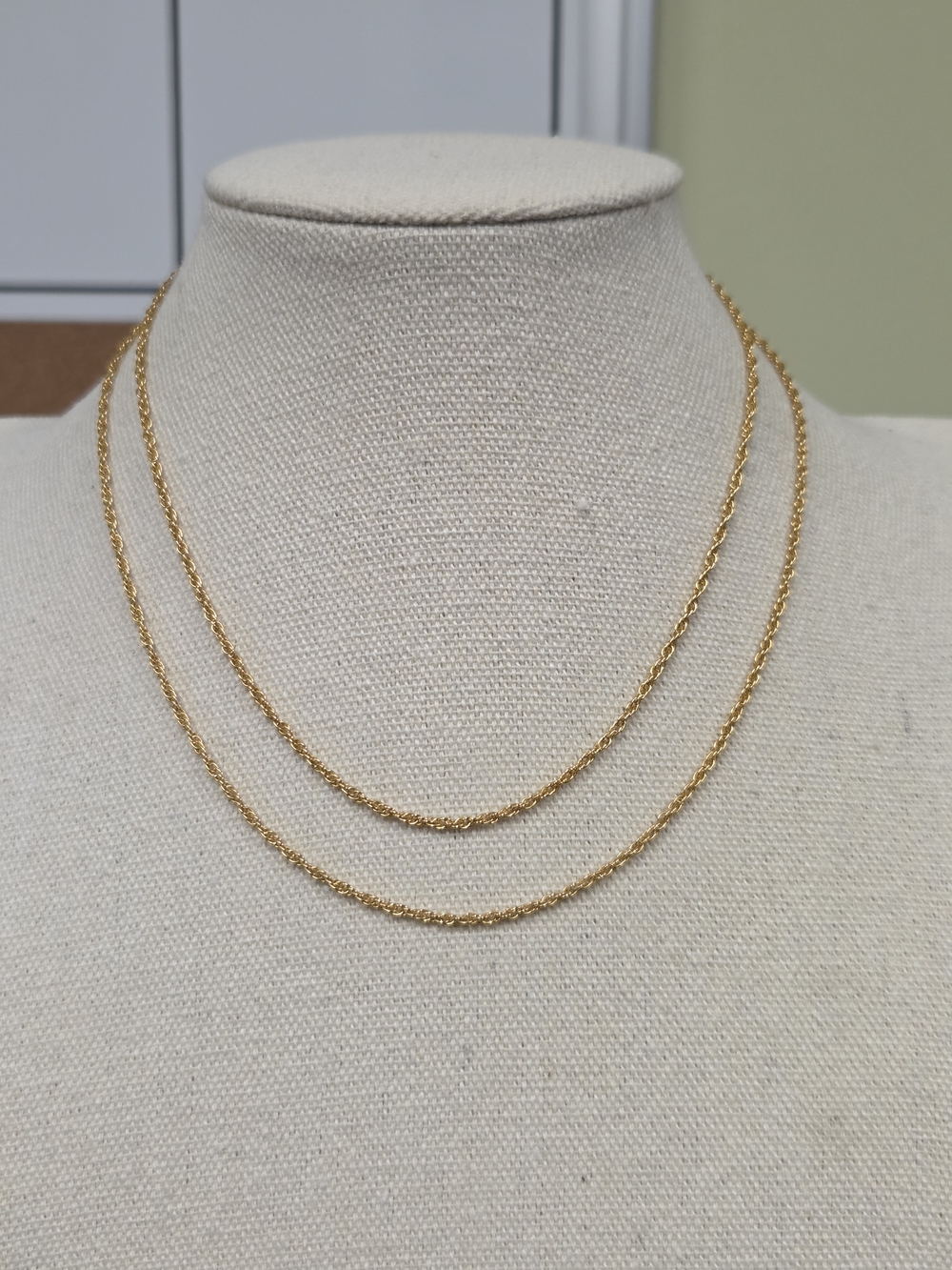 Joan Rivers Goldtone Rope Necklace Chain